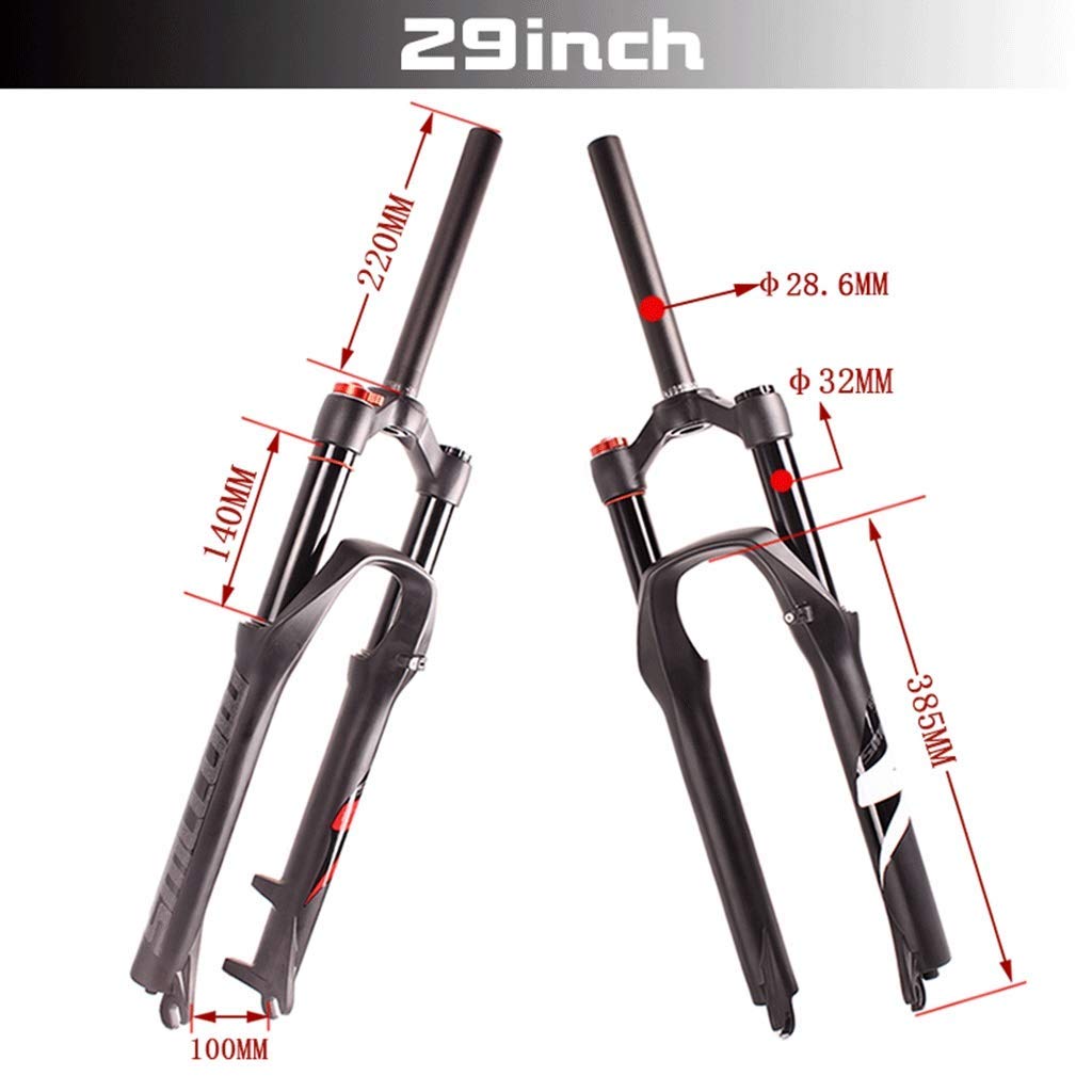 Amazon.co.jp: MTB自転車フロントフォーク 26インチ/27.5インチ エア